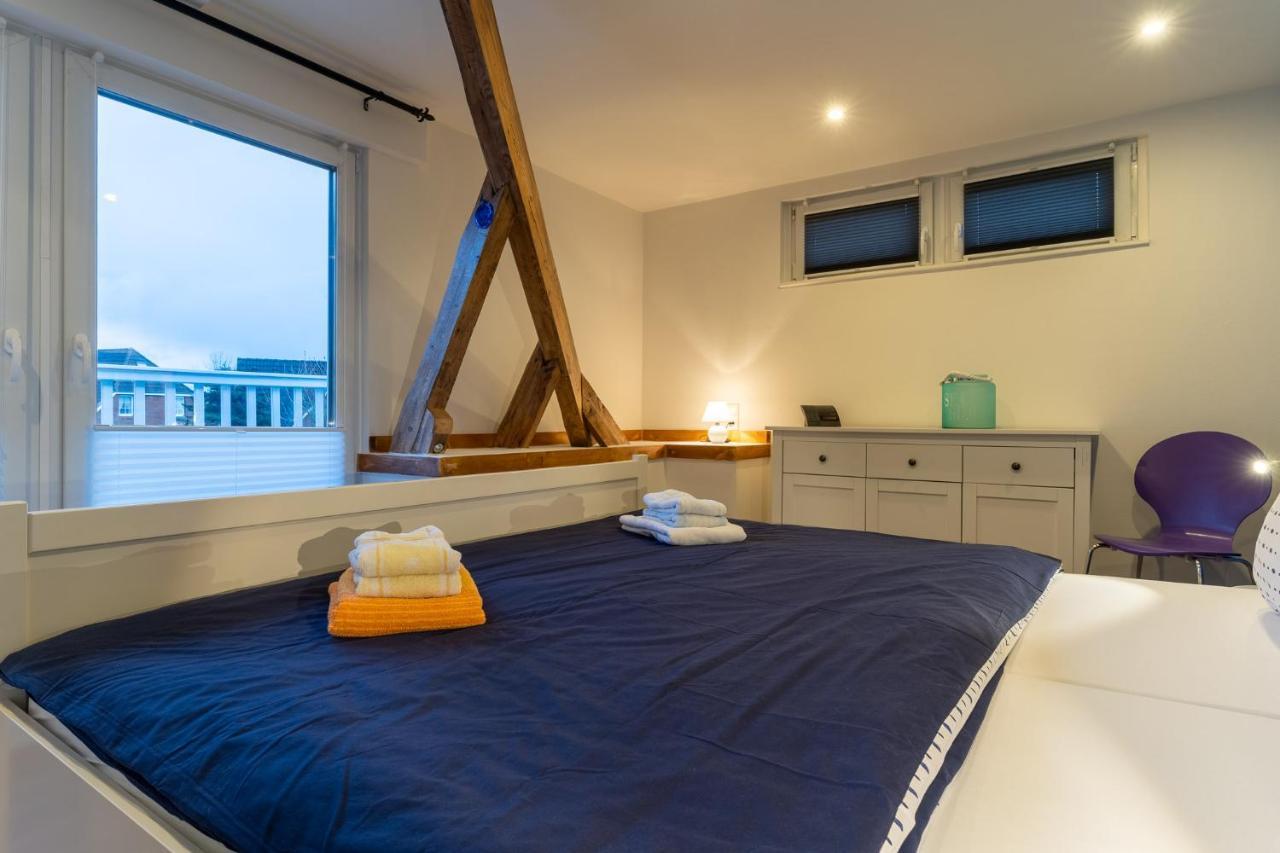 Null Haus Achtern Poggendiek, Whg Spatzennest, Og Sankt Peter-Ording Exteriör bild